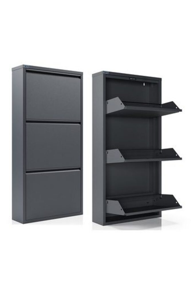 Kaufexpress GmbH Schuhschrank Schuhregal Metall 2–5 günstig online kaufen