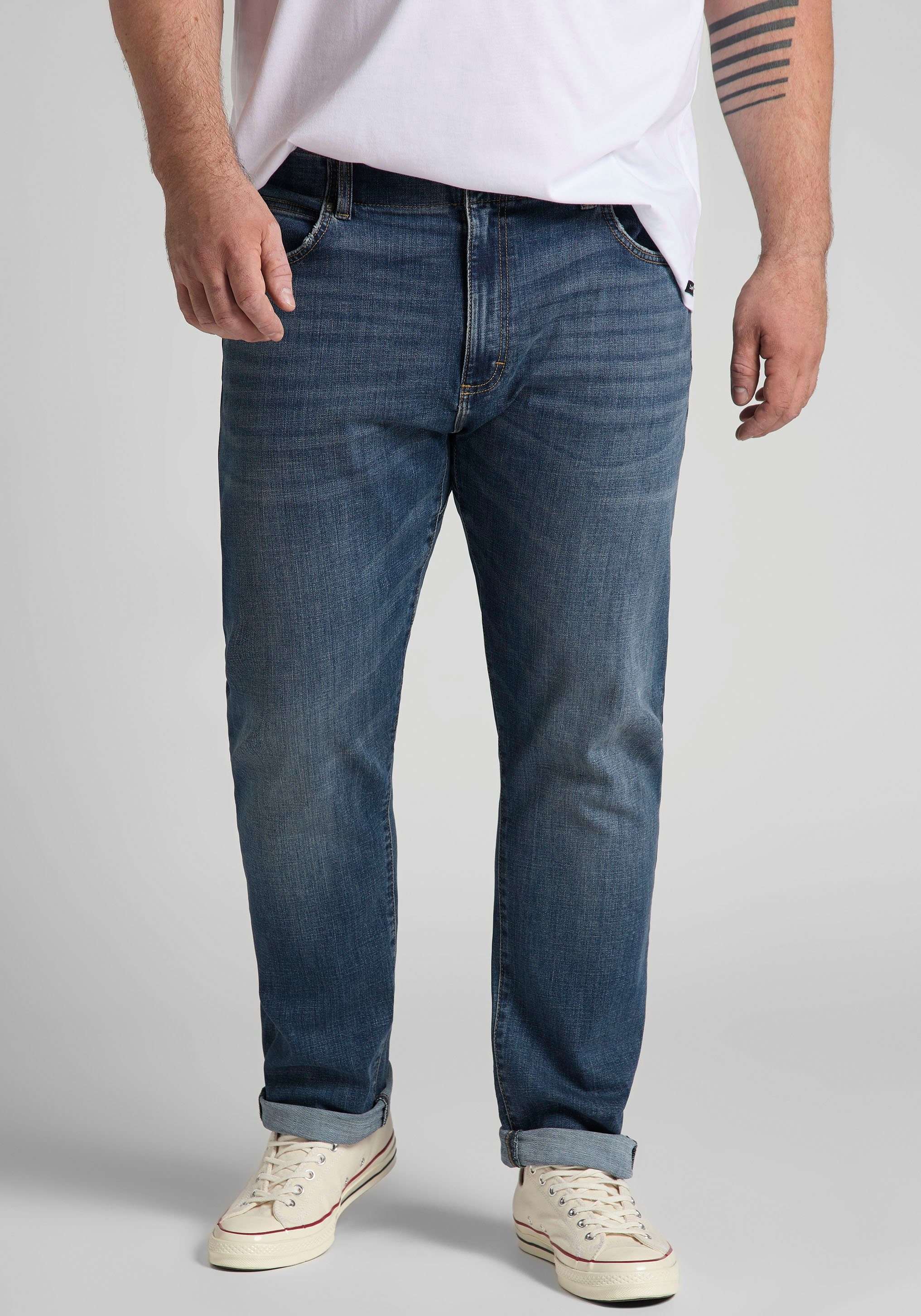 sea worn Straight-Jeans salt Lee® Brooklyn