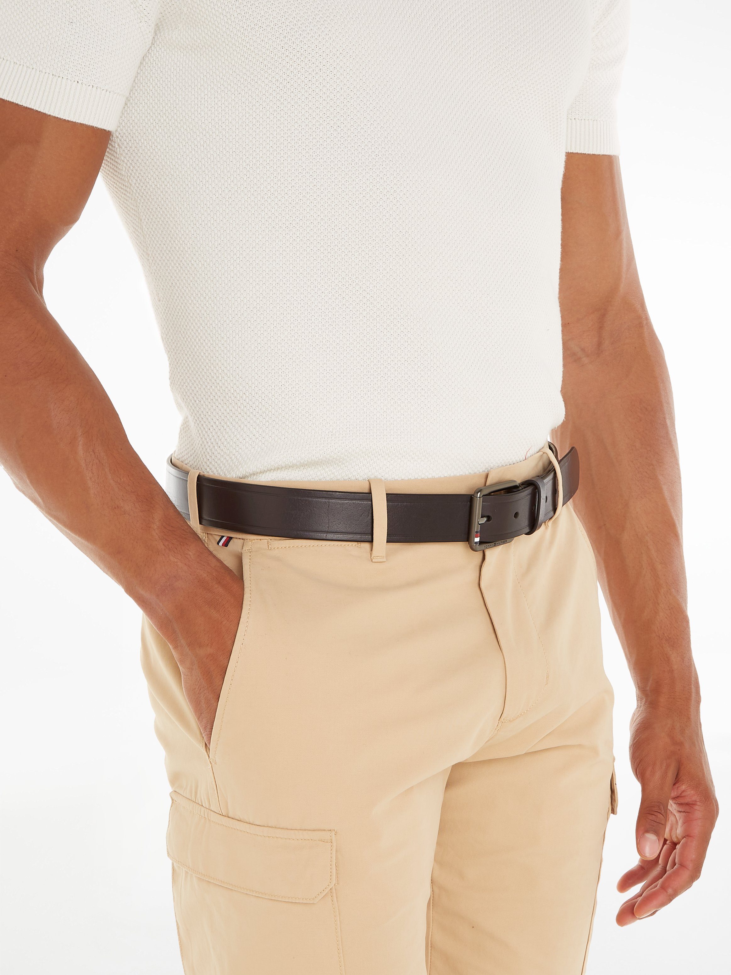 Tommy Hilfiger Ledergürtel CASUAL 3.5 mit günstig online kaufen