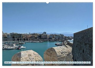 CALVENDO Wandkalender Jeeptour durch Kreta. Von Heraklion bis zum Libyschen Meer. (Premium, hochwertiger DIN A2 Wandkalender 2023, Kunstdruck in Hochglanz)