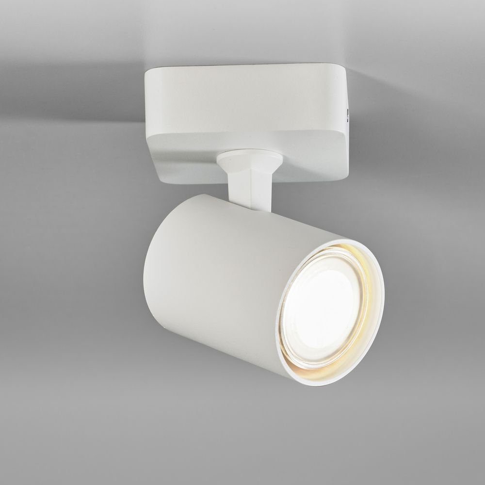 click-licht Deckenspot Spot Weiß 1-flammig, warmweiss, Deckenspot, GU10 Nein, keine Aufbaustrahler Leuchtmittel in Cup Deckenstrahler, enthalten: Angabe