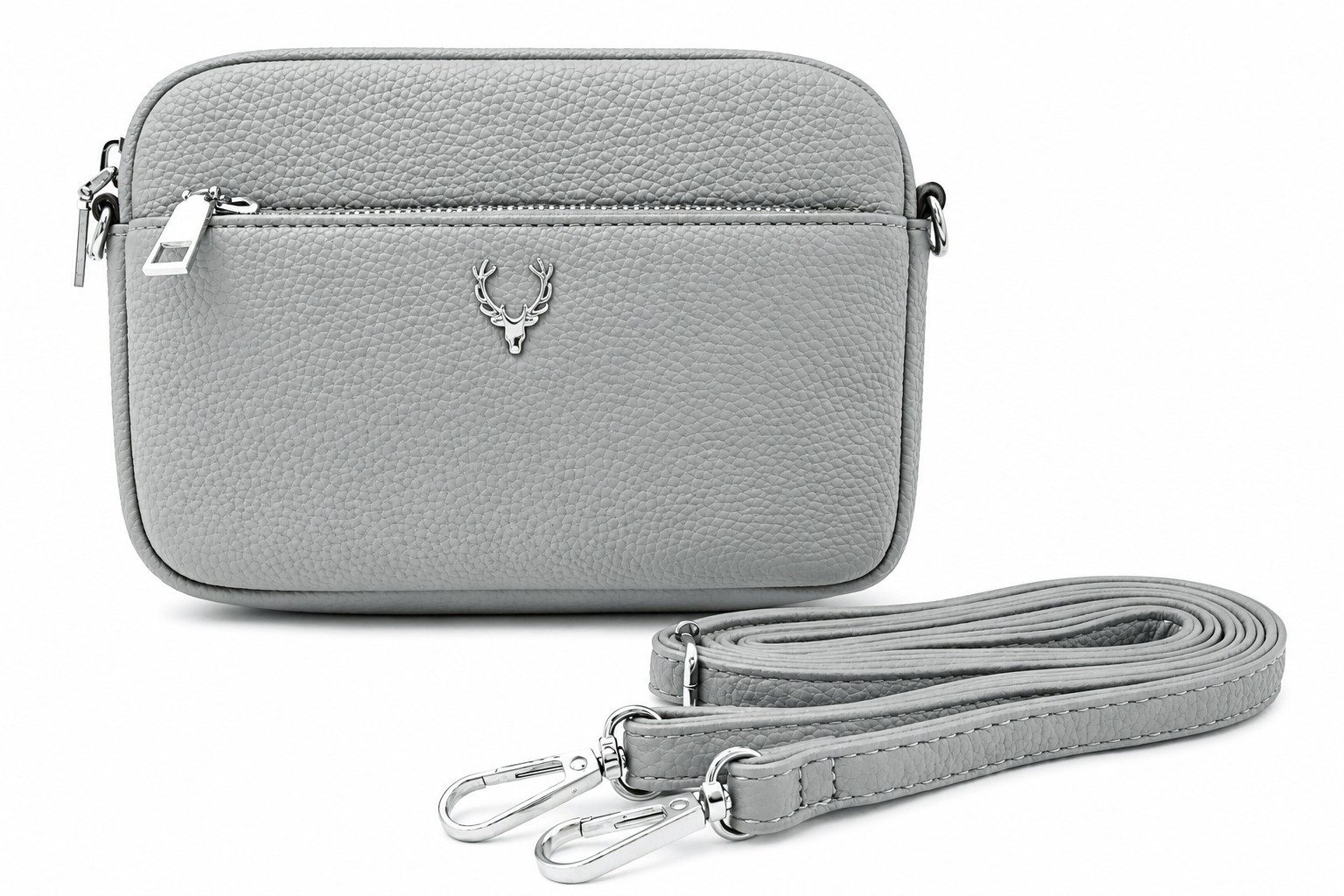 Der Trachtler Trachtentasche Damen Dirndltasche mit Hirsch-Zierteil, - stilvolles Trachten-Accessoire