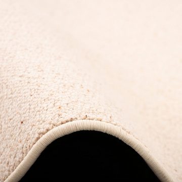Wollteppich Natur Teppich Wolle Berber Rund, Snapstyle, Rund, Höhe: 10 mm