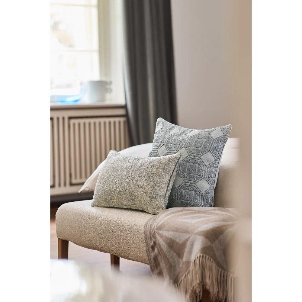 ROHLEDER Kissenhülle Kissenhülle Terrace Blue (50x30 cm)