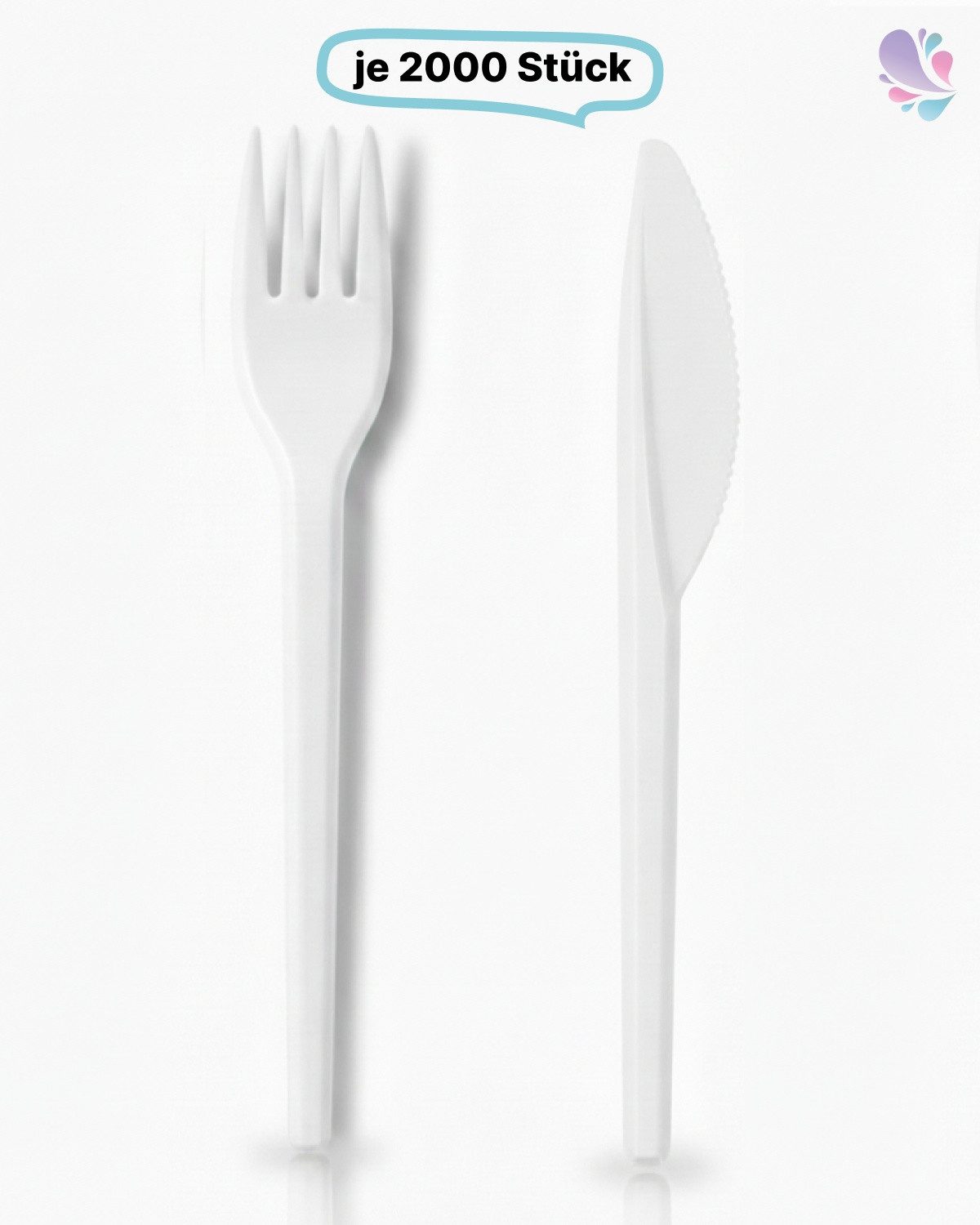 Blanc Hygienic Einweggeschirr-Set