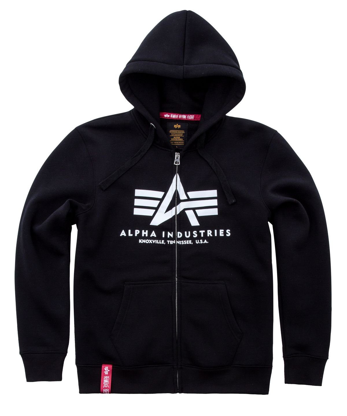 Alpha Industries Kapuzenpullover Basic Zip Hoody günstig online kaufen