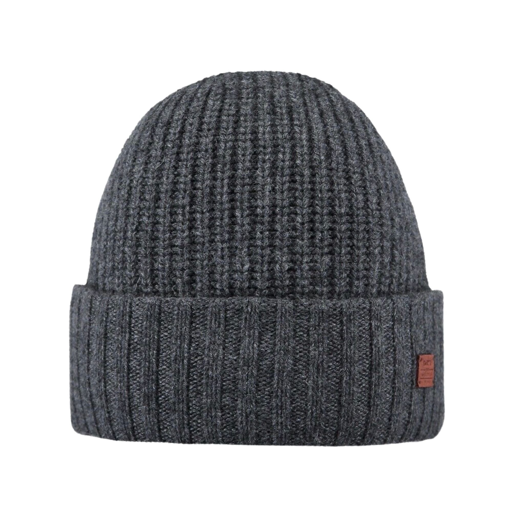 Barts Strickmütze Barts Herren Mütze Beanie dunkelgrau Zeward