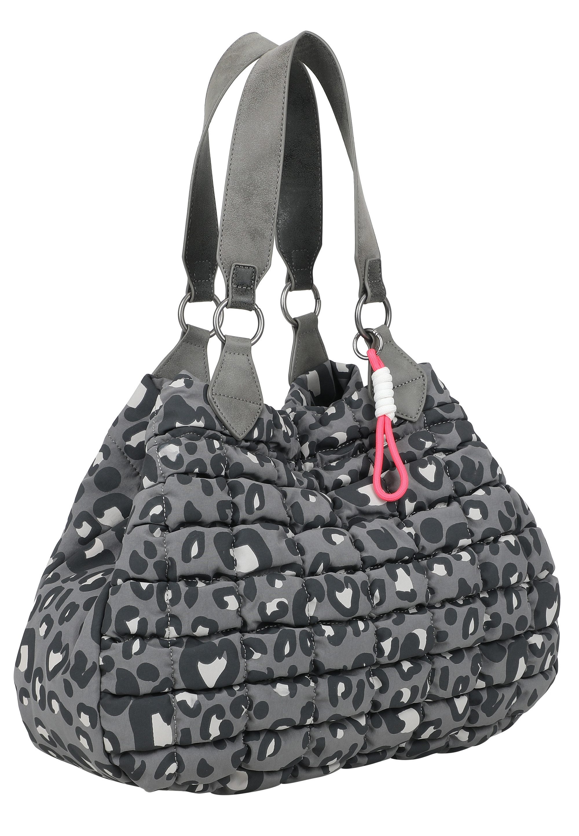 Fritzi aus Preußen Henkeltasche Leo Bubble Soft Anthra, mit tollem Griff und großen Füllvolumen
