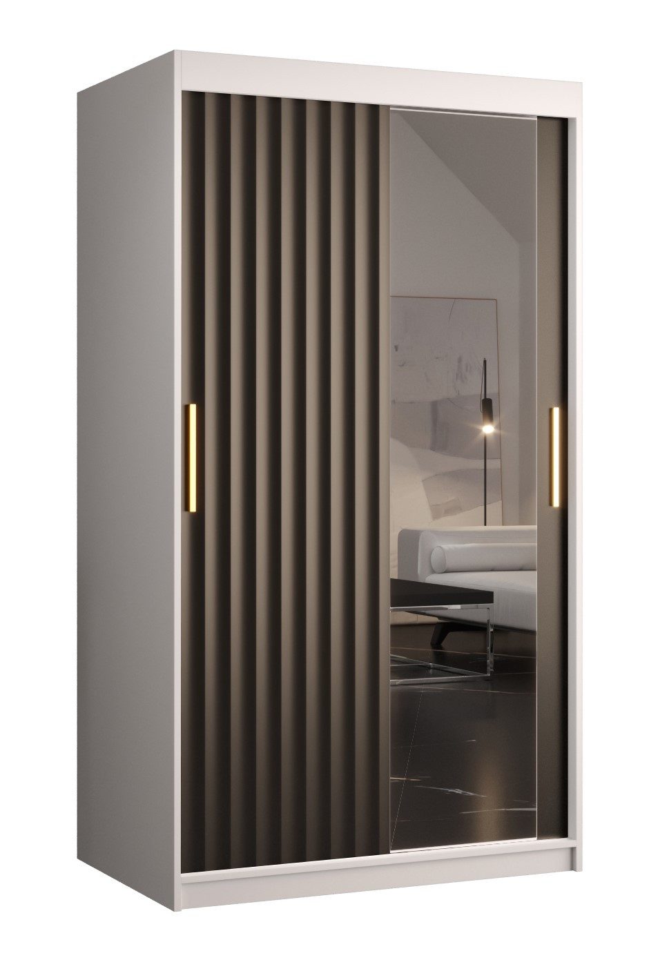 ABIKS MÖBEL Schwebetürenschrank RIFLO WAVE 2 günstig online kaufen