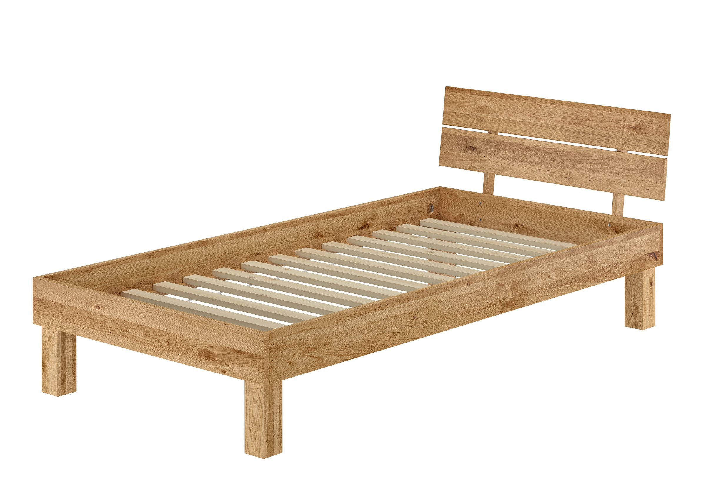ERST-HOLZ Bett Breiteres Bettrahmen Bettgestell 100x200 günstig online kaufen