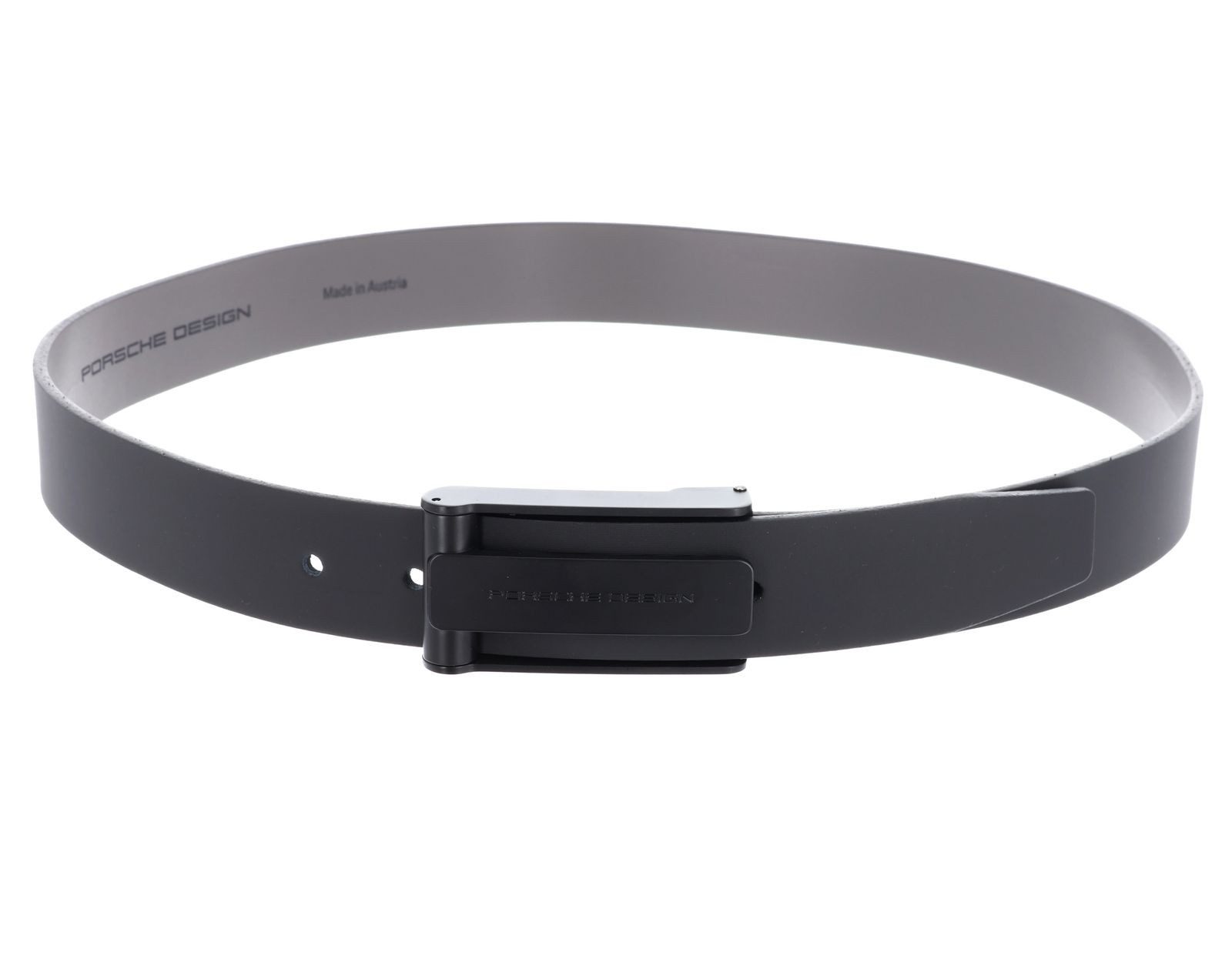 PORSCHE Design Ledergürtel Business Hook Belt 3,5 aus echtem Rindsleder
