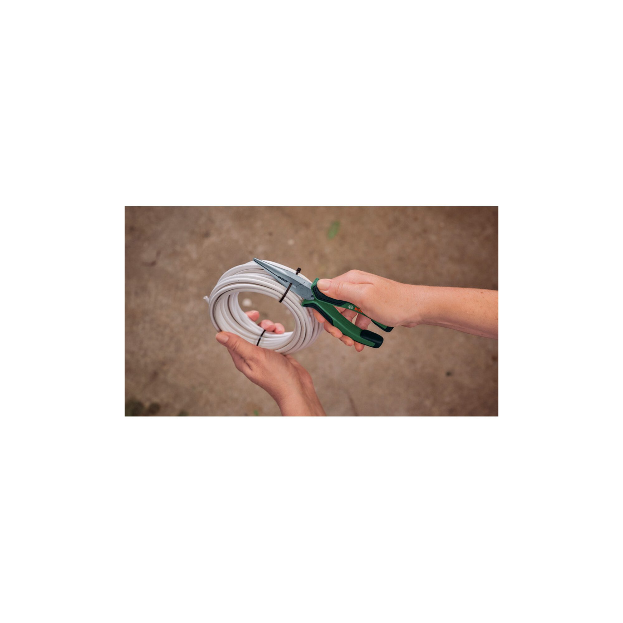 Bosch Professional Rundzange Bosch Handwerkzeuge Spitzzange 180 mm