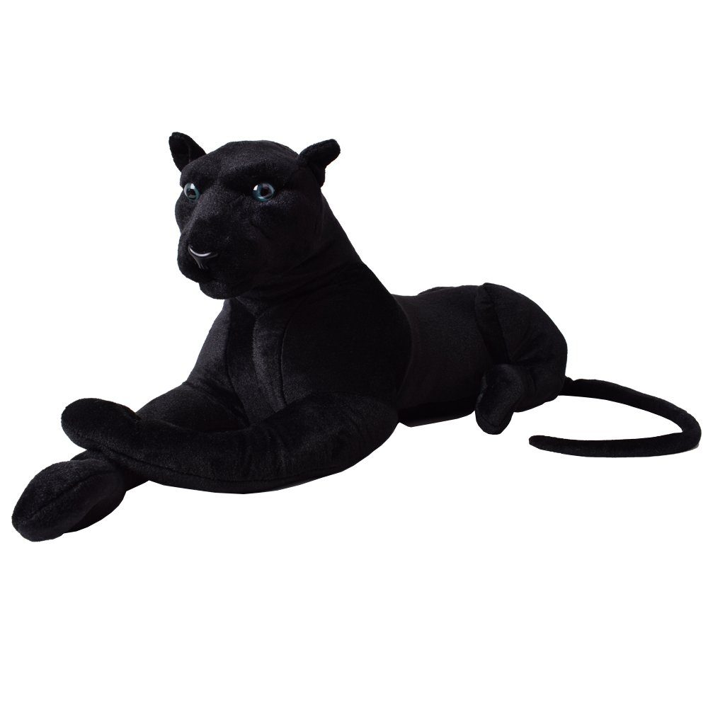 TE-Trend Kuscheltier Panther 80 cm Plüschtier Stofftier Raubkatze Großkatze günstig online kaufen