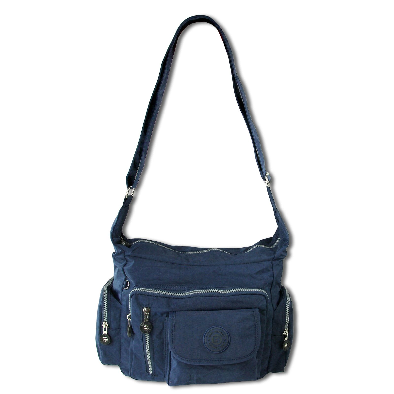 BAG STREET Schultertasche Bag Street Nylon navy Sportliche Damen (Schultert günstig online kaufen