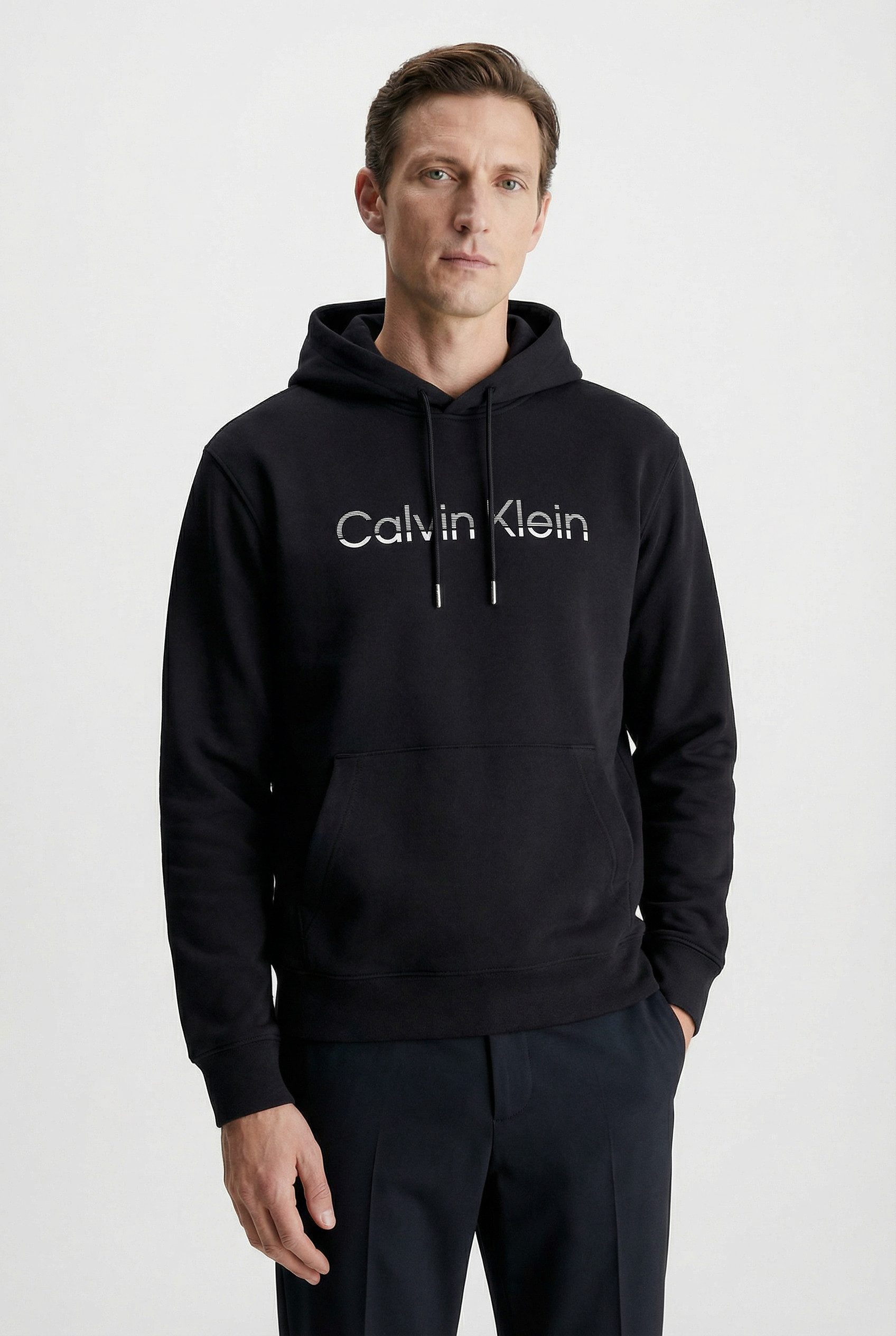 Calvin Klein Kapuzensweatshirt LS EU 350TERRY HOODIE Regular fit mit Kapuze