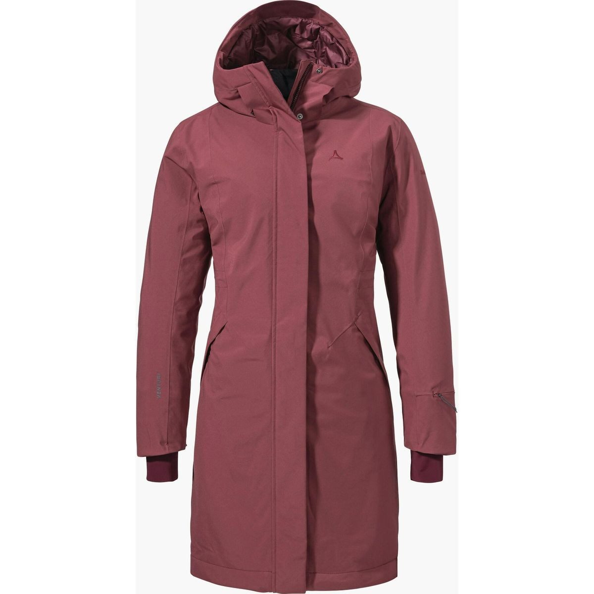 Schöffel Outdoorjacke Insulated Coat Style Gregale Women Wasserdichte und atmungsaktive Damenjacke mit recycelter Isolierung