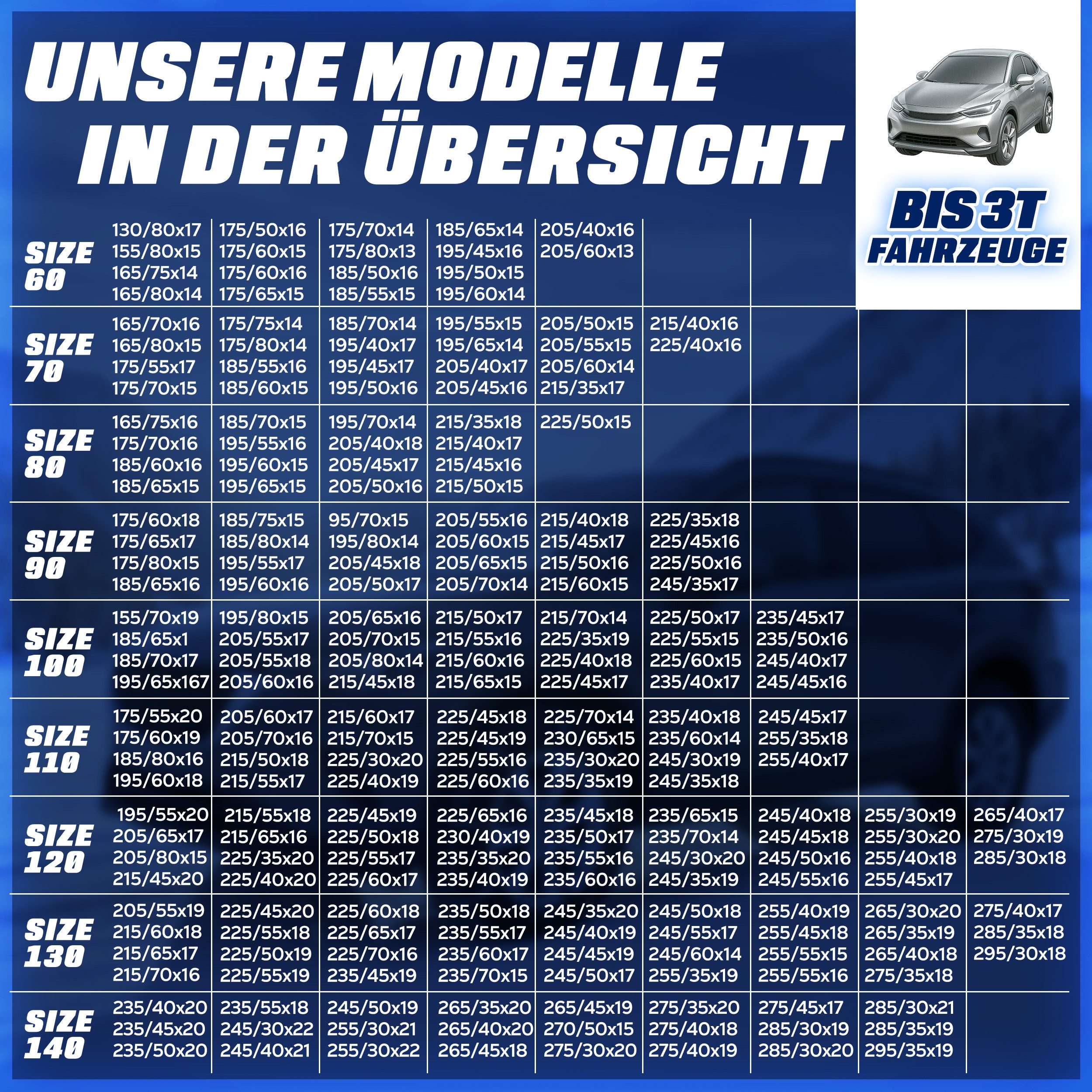 TRESKO Snow Chains 2x Snow Chain Car incl. Gloves and Storage Box, (Car Metal Tire Chains EN 16662-1 & ÖNORM V5117, Snow Chain for Front, Rear, All-Wheel Drive)