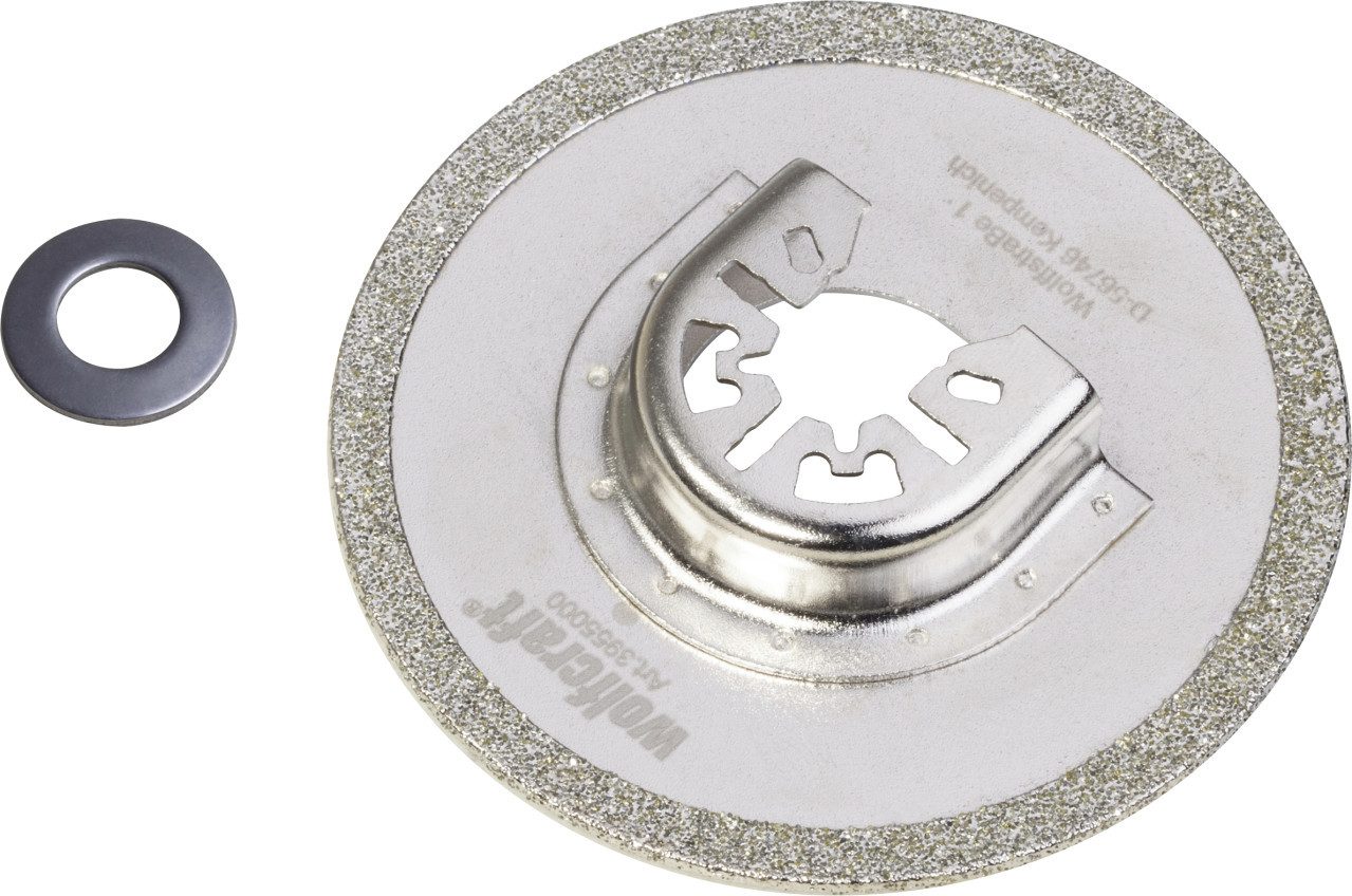 Wolfcraft Kreissägeblatt Wolfcraft Sägeblatt Diamant Ø 80 mm für