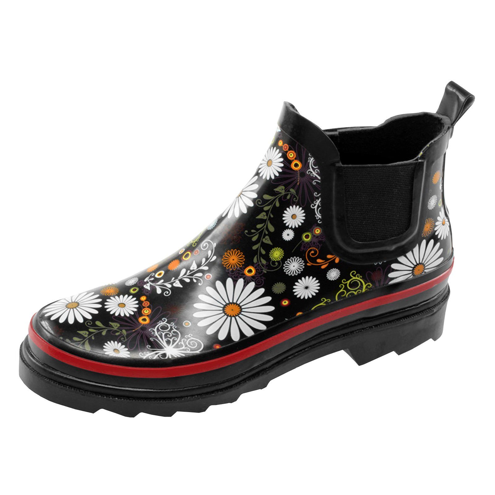 Beck Kurzschaft Gummistiefelette mit verschiedenen Prints günstig online kaufen