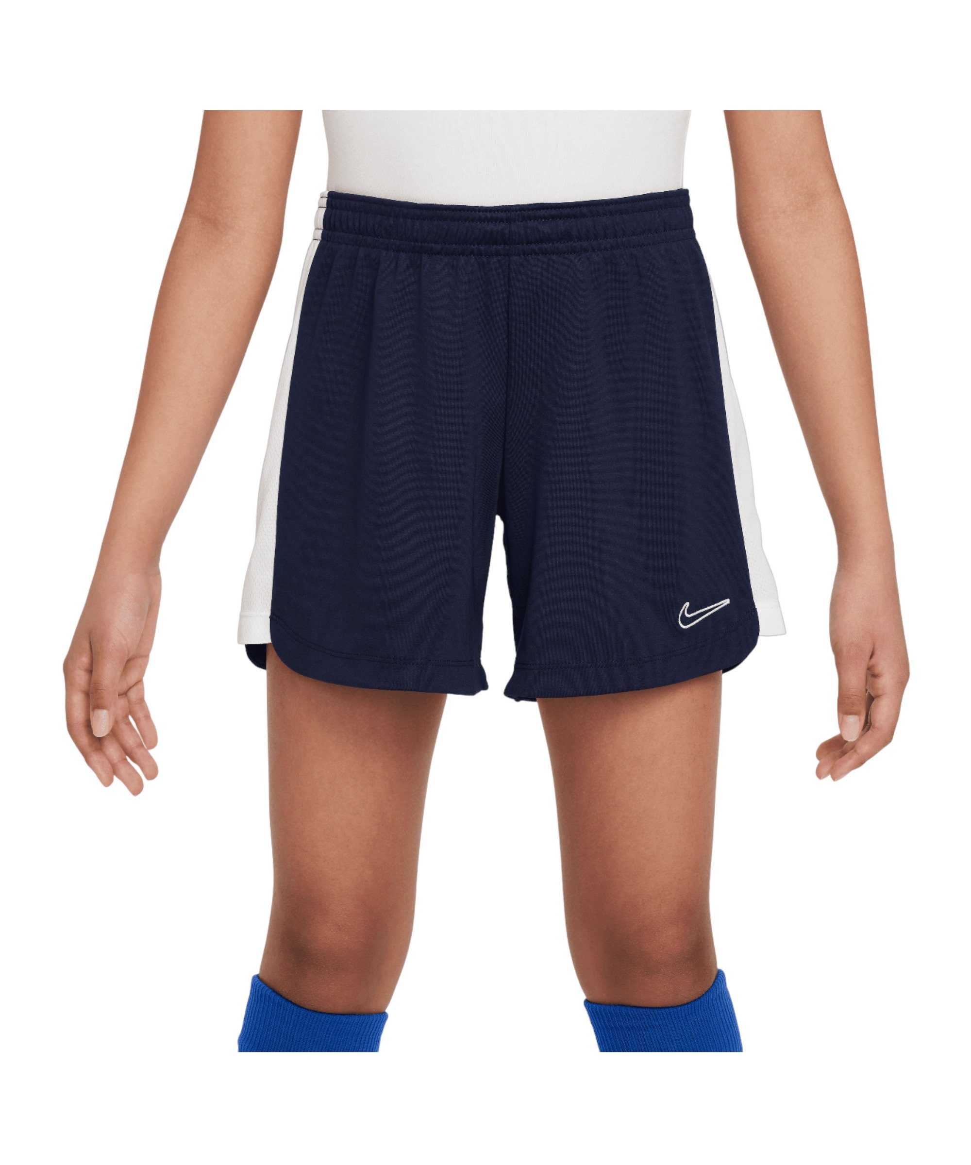 Shorts Nike blauweissweiss Academy Sporthose 23 Damen