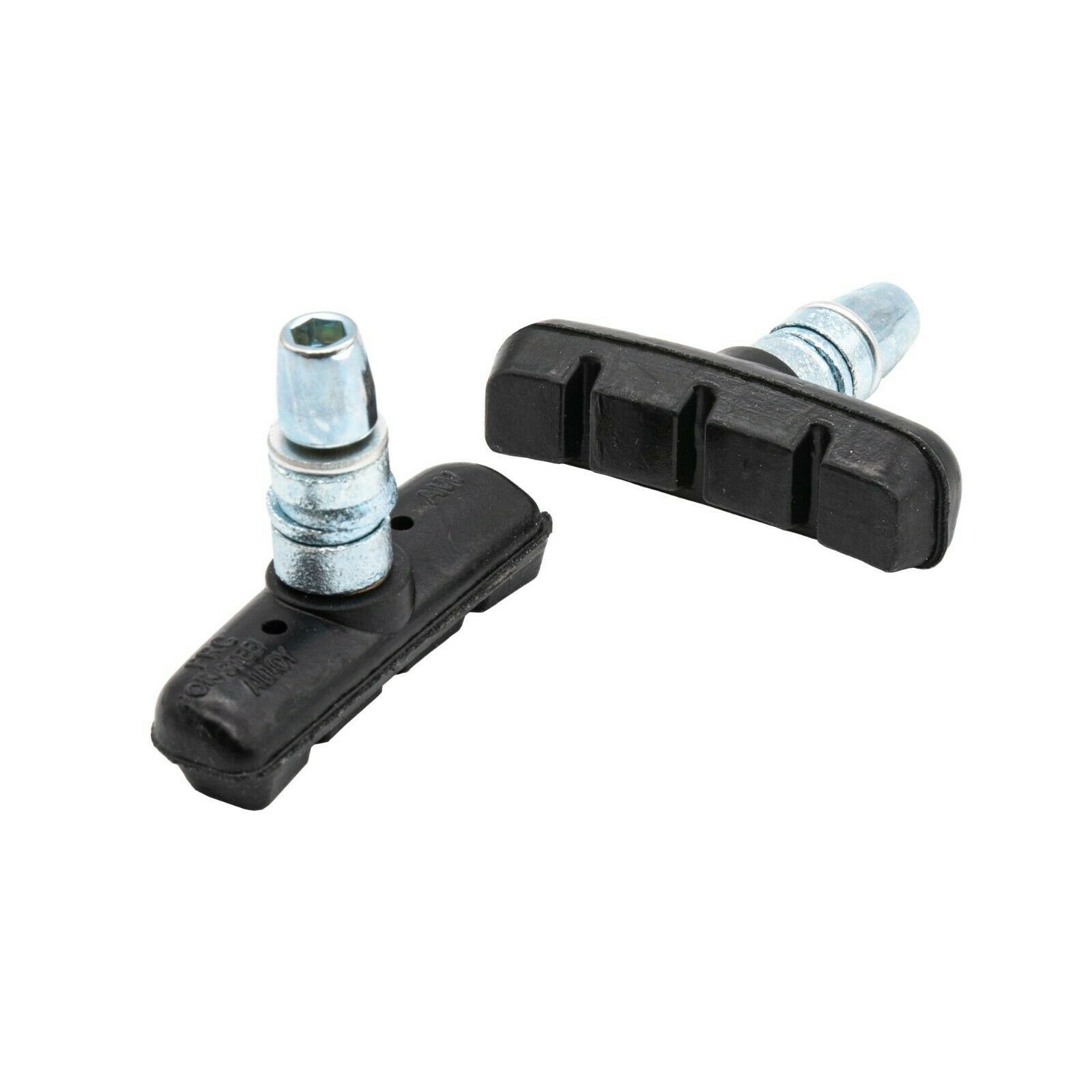 BENSON Klotzbremse Fahrrad V-Bremsbeläge Bremsklötze Bremsbacken (2-St), Bremsschuhe, V-Brake, 55 mm - 70 mm