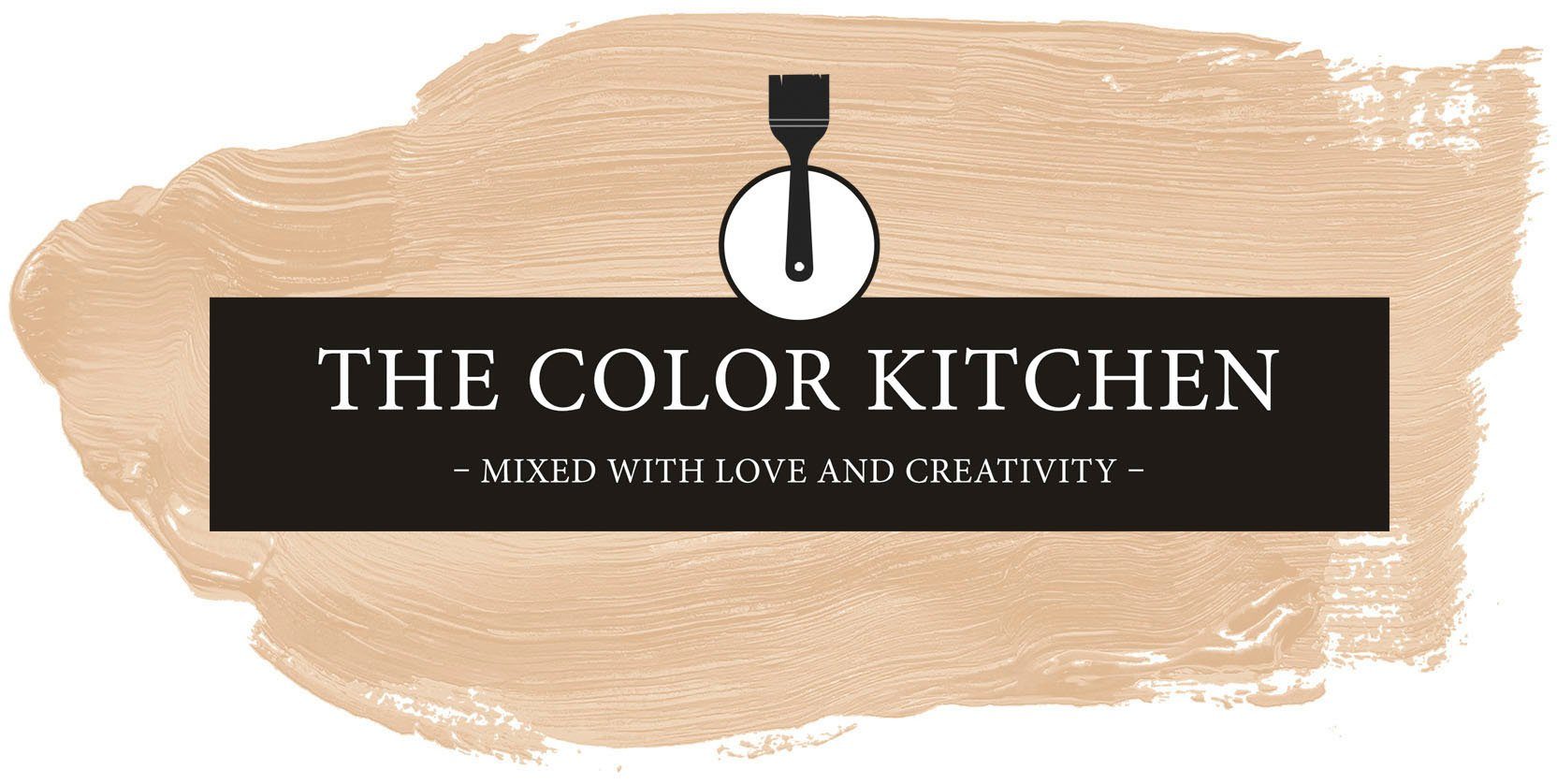 A.S. Création Wand- und Deckenfarbe Seidenmatt Hummus versch. Innenfarbe KITCHEN, THE Flur Beigetöne für TCK5008 Wohnzimmer Schlafzimmer Humble Küche, COLOR