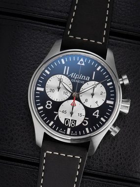 Alpina Schweizer Uhr Alpina AL-372NS4S6 Startimer Pilot Chronograph Her