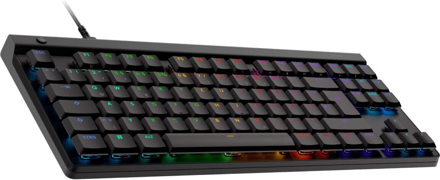 Logitech G515 TKL Wired - BLACK - DE - TACTILE Gaming-Tastatur