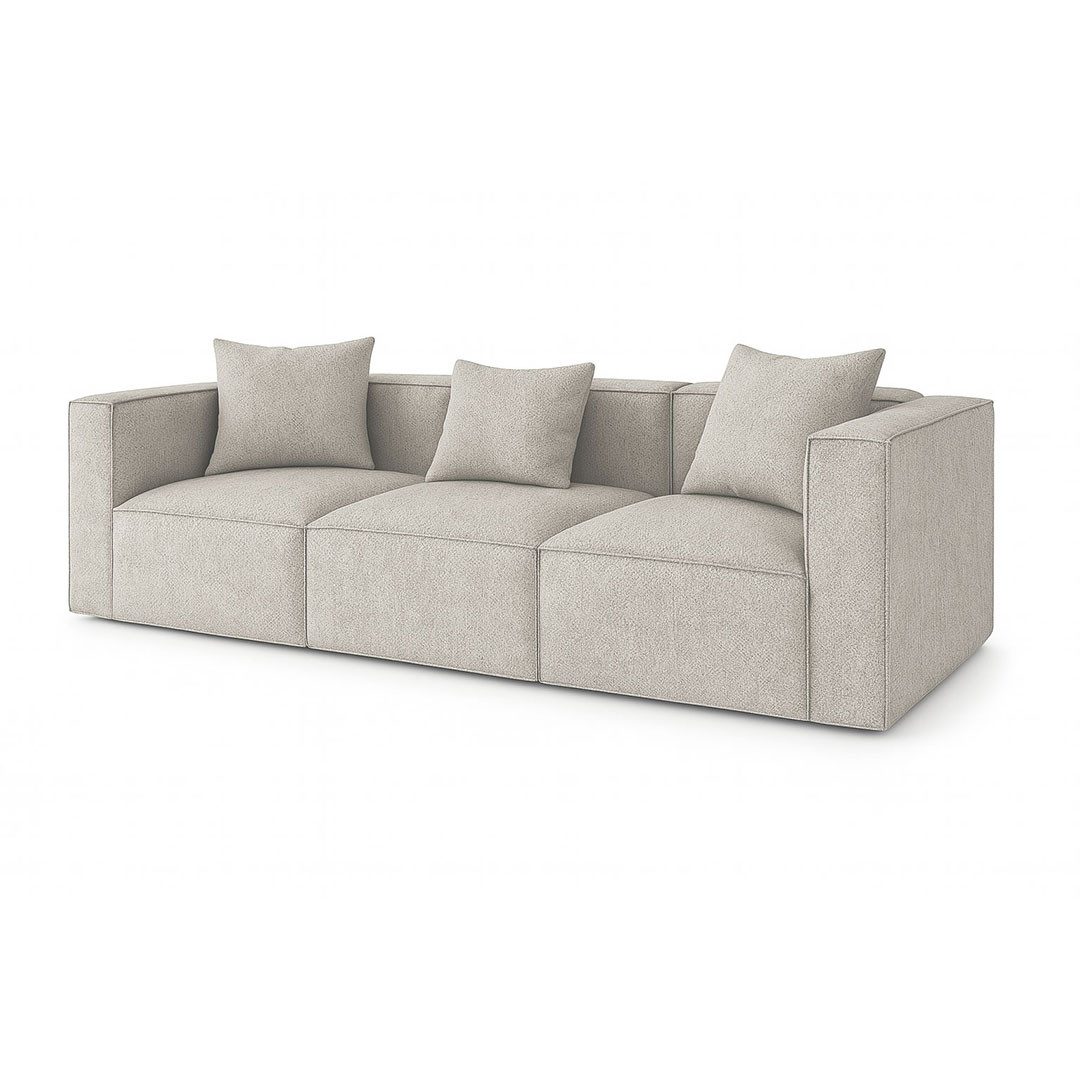 ebuy24 Sofa Box 3-Sitzer Sofa, 3 günstig online kaufen