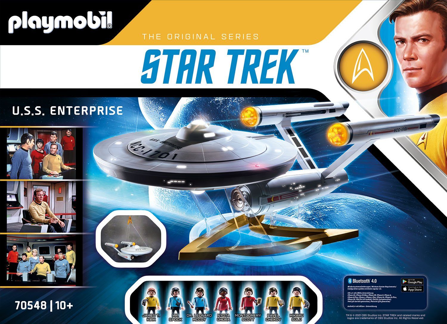 Europe Konstruktions-Spielset (150 (70548), Trek Playmobil® - Enterprise in U.S.S. NCC-1701 Made Star St),