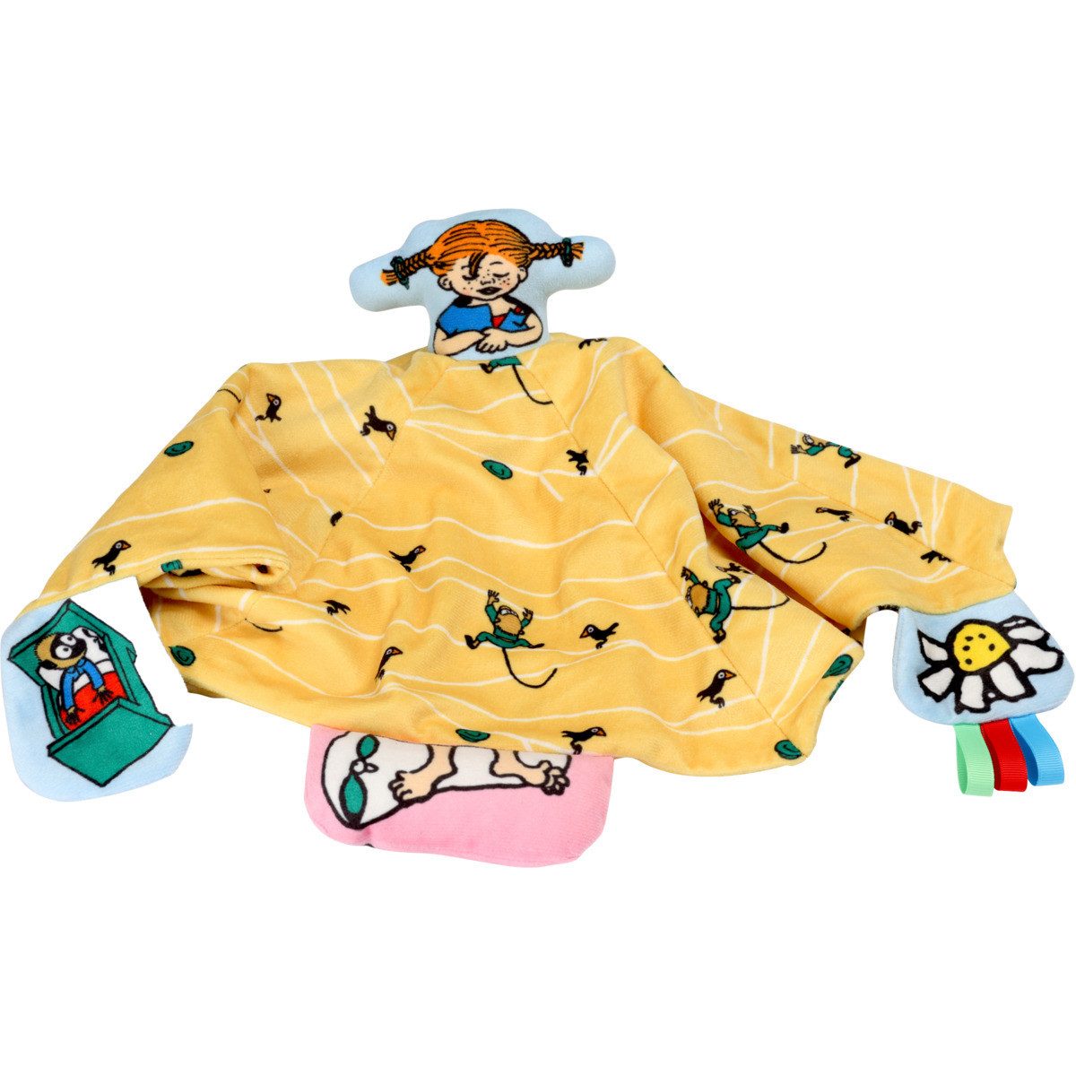 Pippi Langstrumpf Spielmatte Pippi Langstrumpf Unisex Kinder (1-St), Krabbeldecke, Babydecke, Spielmatte, Activity Decke, Motorikspielzeug