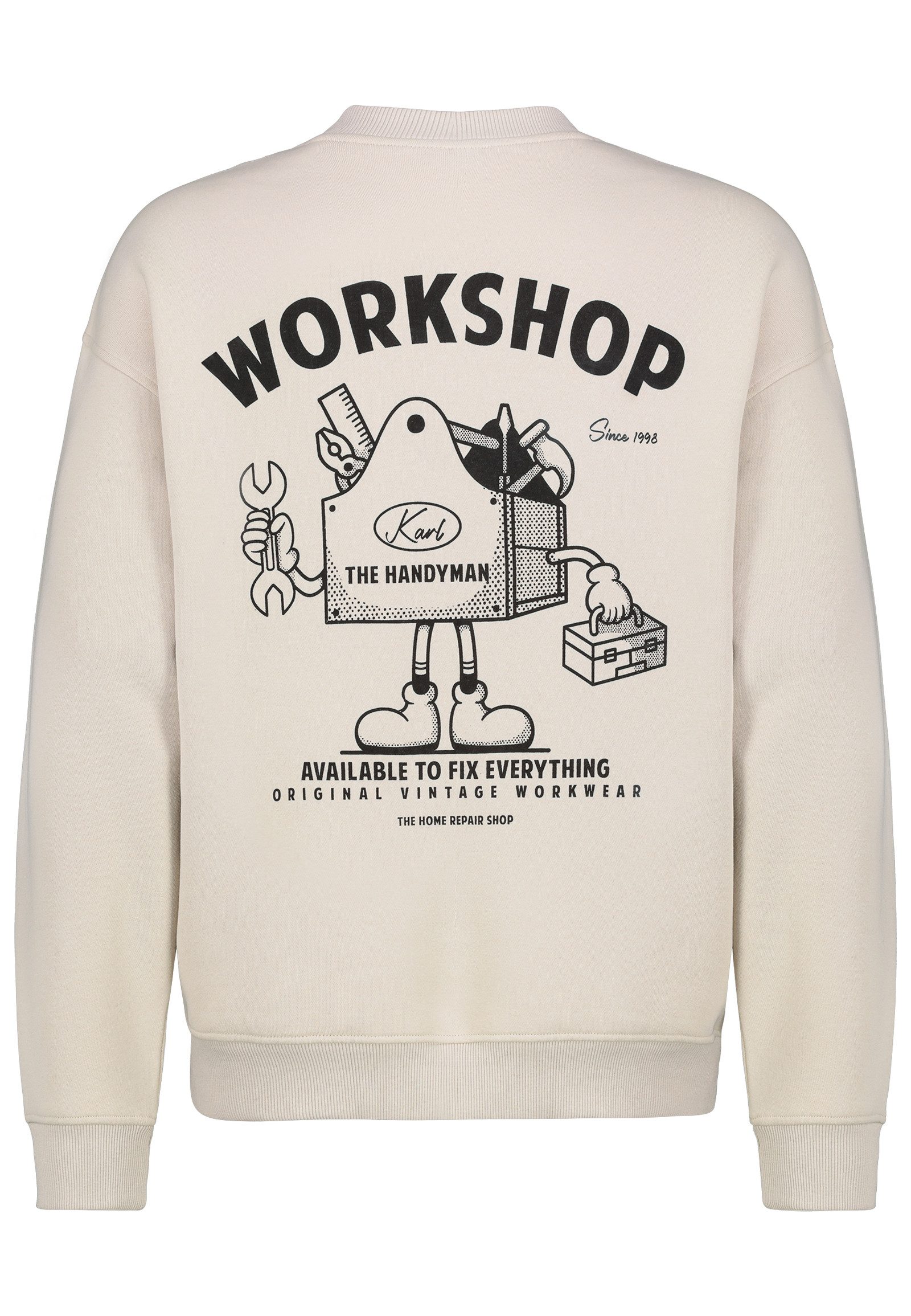 SUBLEVEL Sweatshirt Herren Pullover langarm mit günstig online kaufen