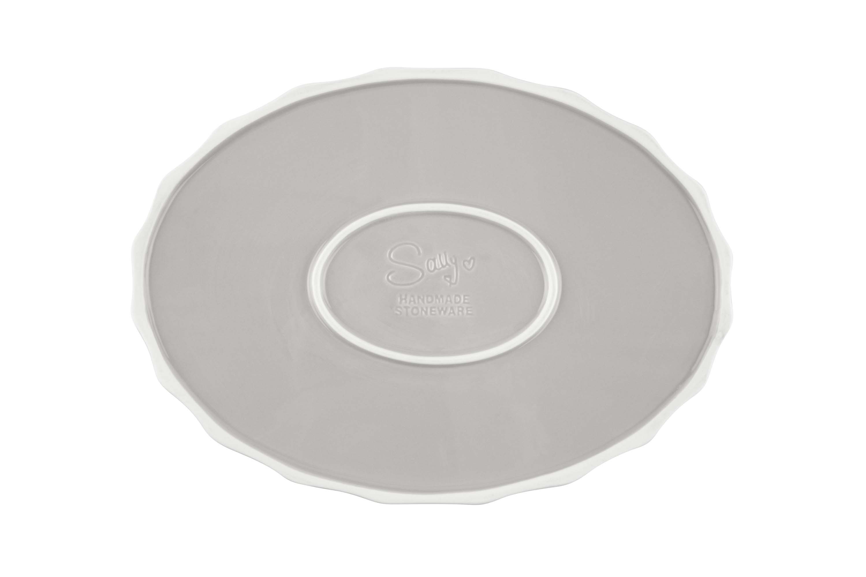 Sallys Auflaufform - Stoneware Ofenform oval 36,5 x 27,5 cm x 7,5 cm
