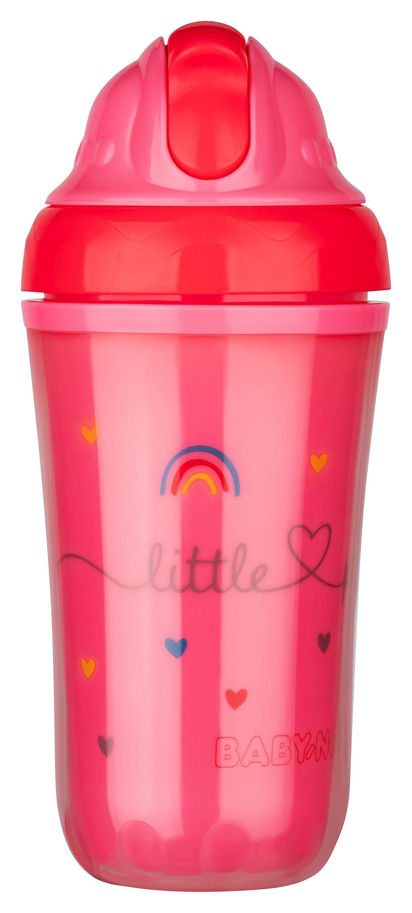 Babynova Trinklernbecher Kinder Strohhalmbecher 6m+, PP