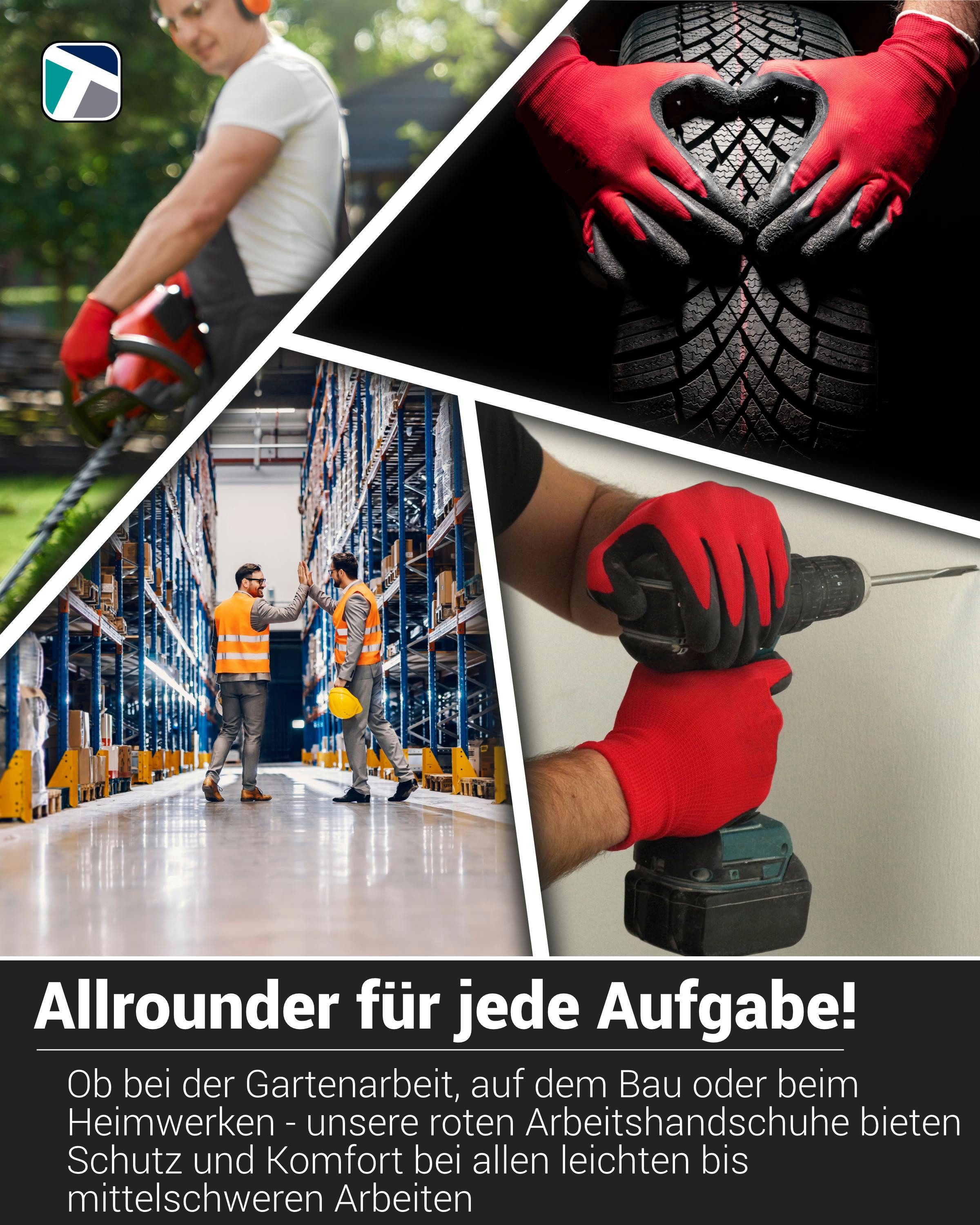 WS-Pro Arbeitshandschuhe Grip RSL