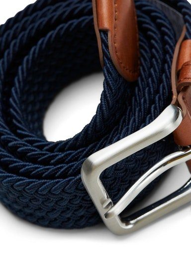 Jack & Jones Stretchgürtel JACSPRING WOVEN BELT NOOS Materialmix, verschiedene Längen