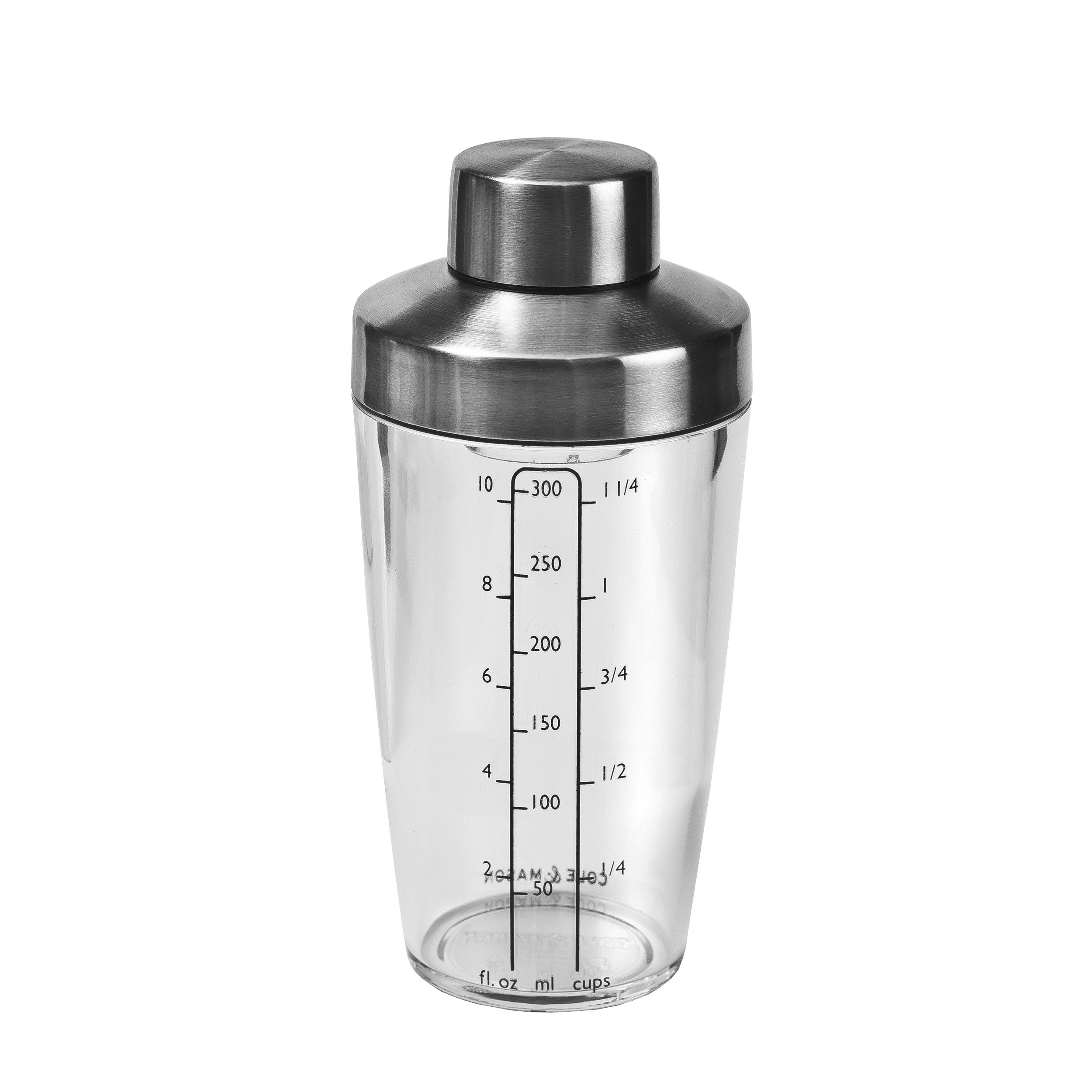 Cole & Mason Dressing Shaker Cambourne, Acryl und Edelstahl, 300 ml Fassungsvermögen