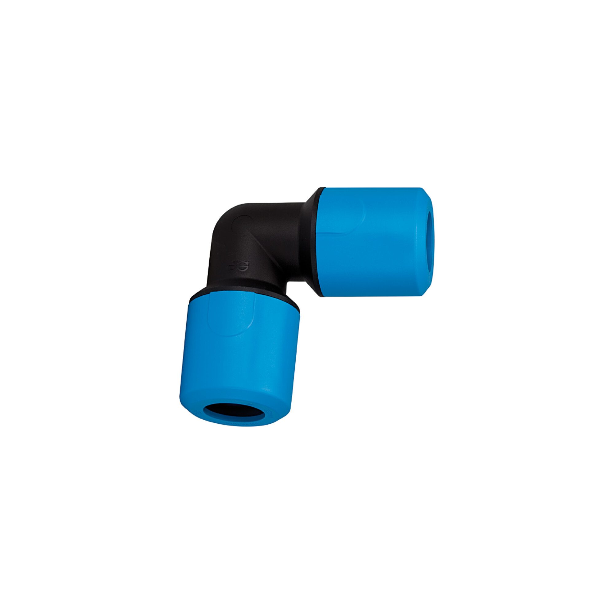 RIEGLER Alu-Verbundrohr Riegler Winkelverbinder PP, für Schlauch-Außen-Ã˜ 32 mm