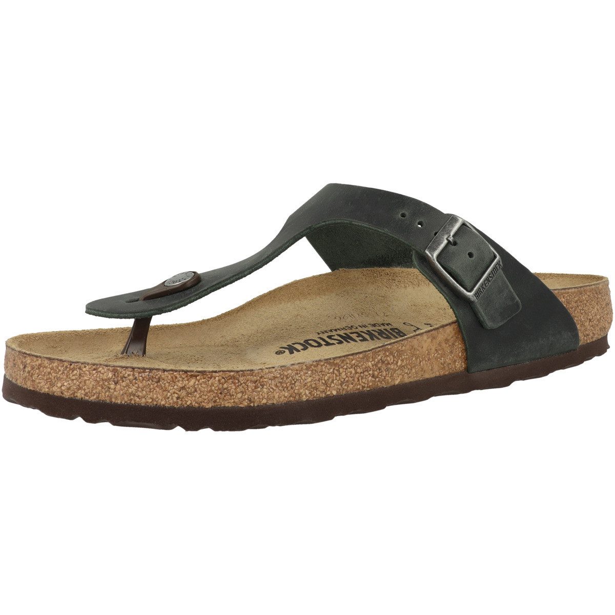 Birkenstock Gizeh geöltes Nubukleder normal Unisex Erwachsene Zehentrenner Sandalen, Sandaletten, Sommerschuhe, Badeschuhe, Zehentrenner – Bild 4 von 5