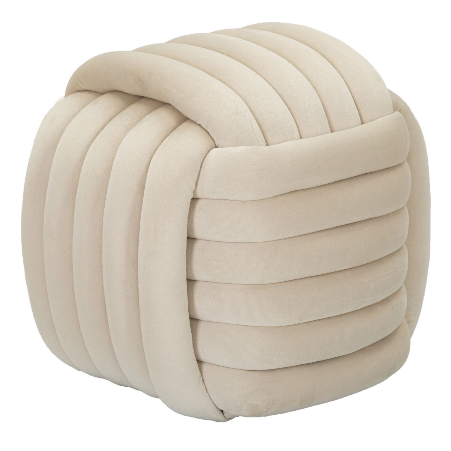Mauro Ferretti Polsterhocker Hocker Würfel, SOFTY, 45 x 45 cm (1 Stk., Sitzhocker), funktional