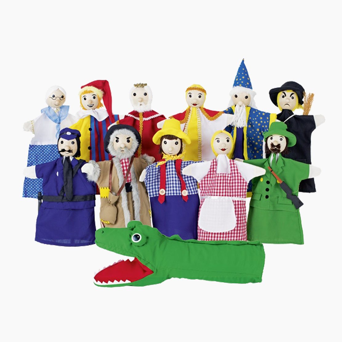 goki Handpuppe Handpuppen 12er Set (Packung, 12-tlg., spar packung), für lu günstig online kaufen