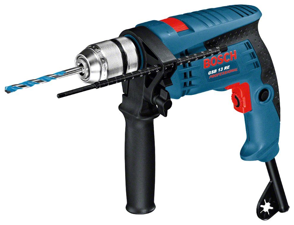 Bosch Professional Schlagbohrmaschine GSB U/min, 2800 (1-tlg), kompakt RE Professional, für 13 230 V, Einsteiger max