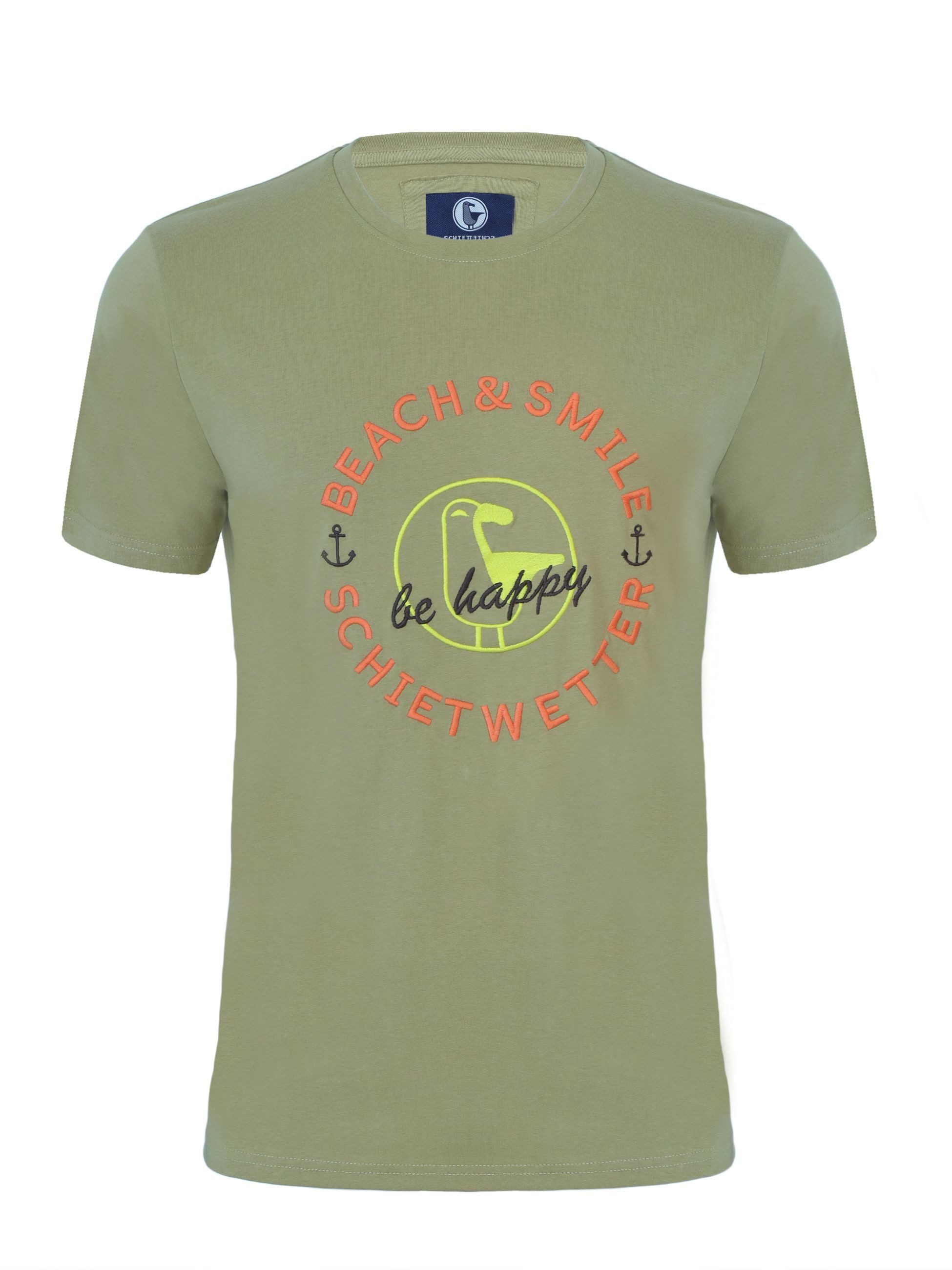 Strandwetter T-Shirt Herren "Baris", 100% Baumwolle günstig online kaufen