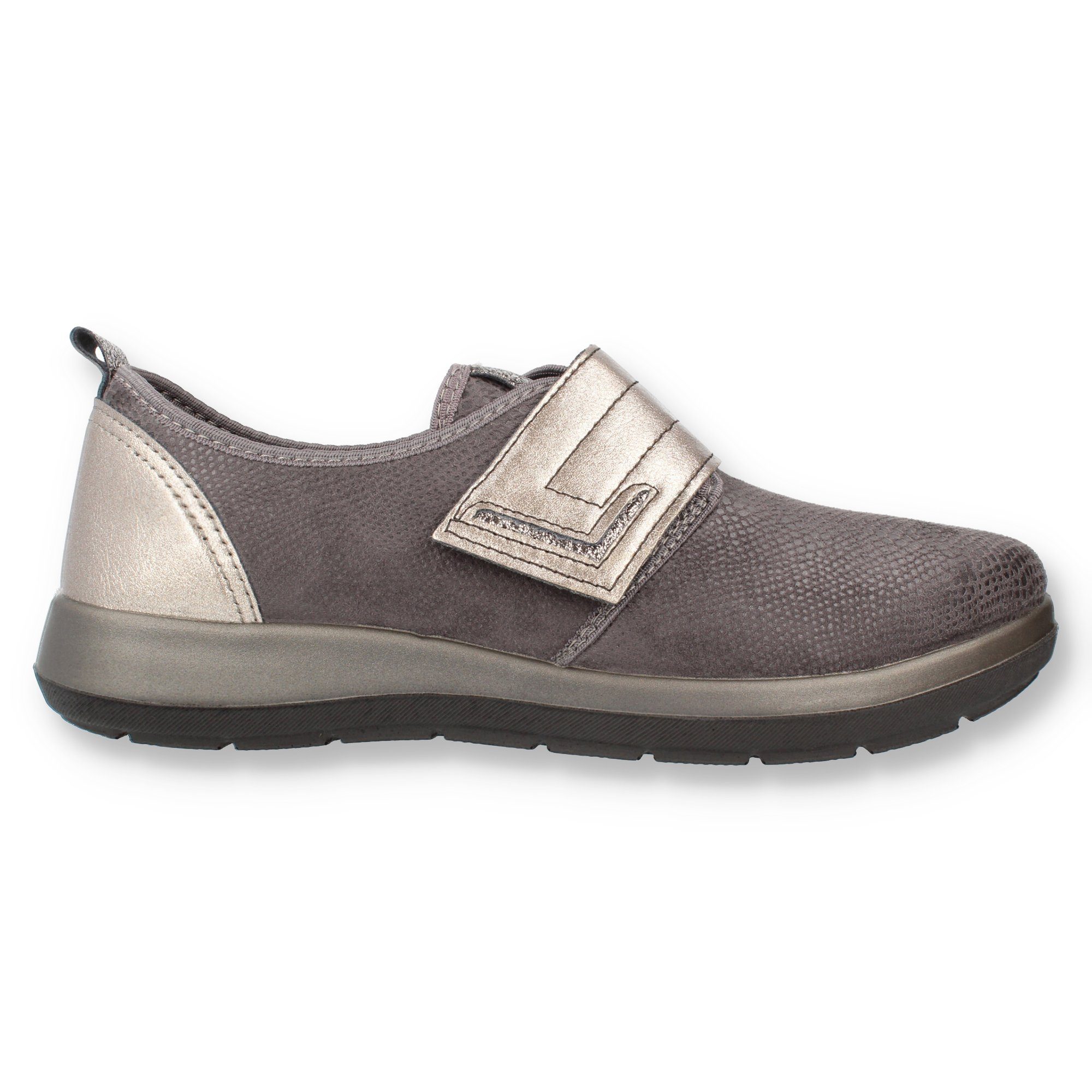 Dr. Orto Olbia für schmale Füße Damen mit Klettverschluss Sneaker Slip-On