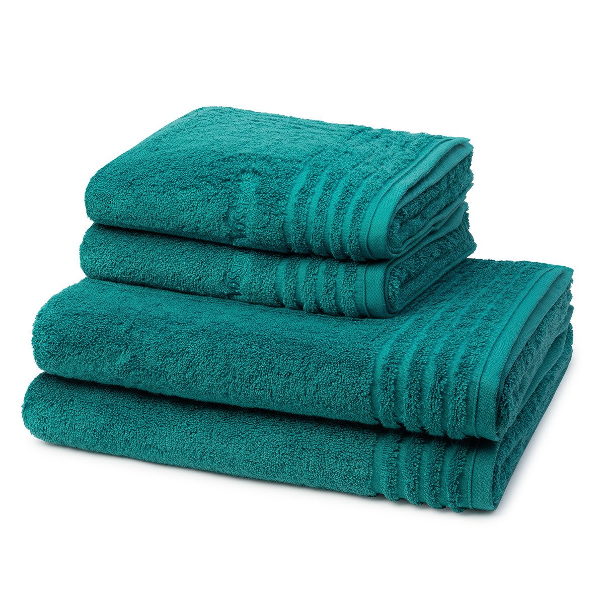Vossen Handtuch Set Vienna Style Supersoft, Frottee (Spar-Set, 4-St), 2 X Handtuch 2 X Duschtuch im Set - Baumwolle - Saugstark