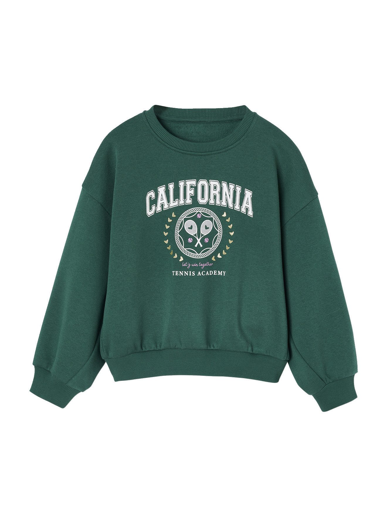 Sweatjacke Sweatshirt im Oversize-Look, Mädchen