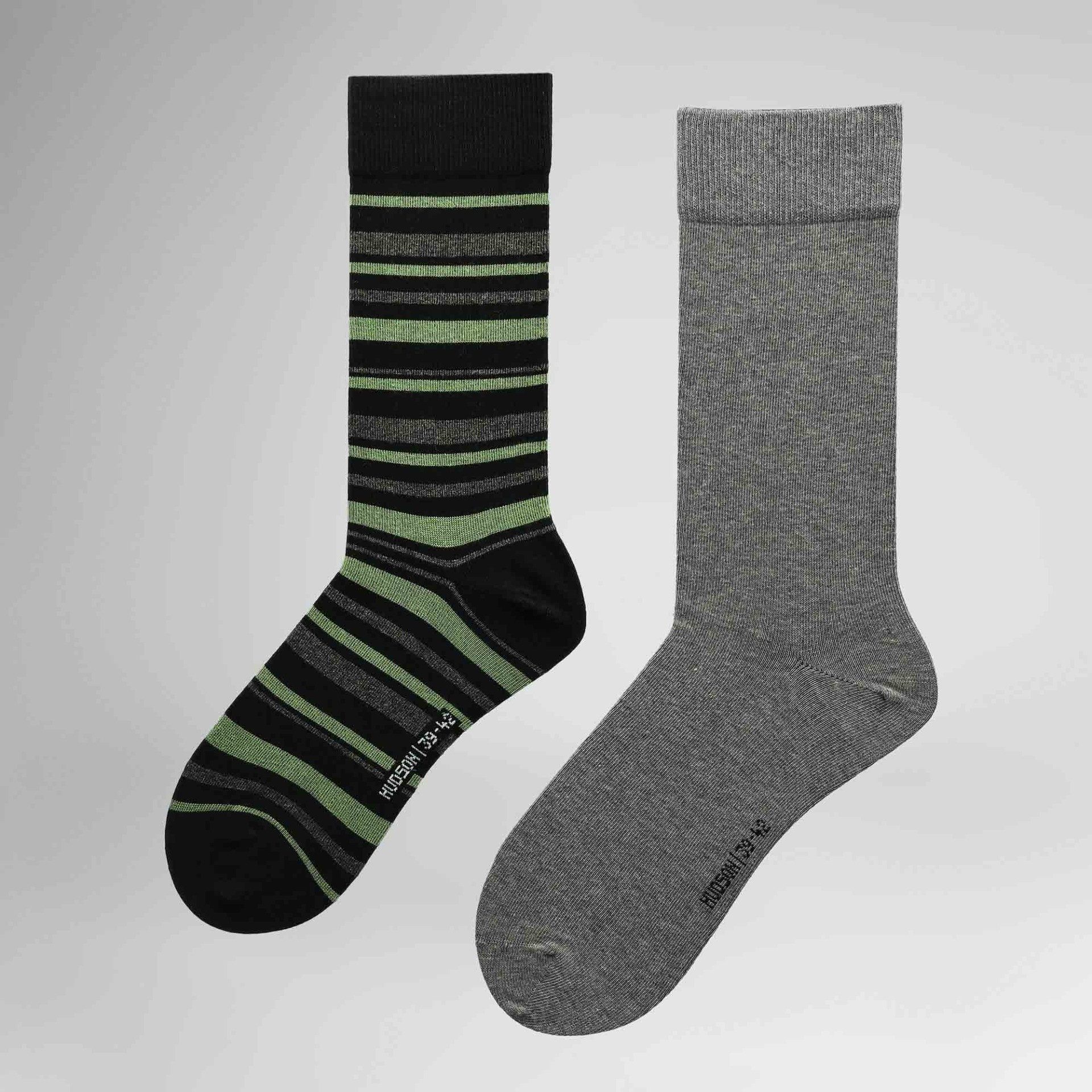 Hudson Basicsocken Playful Ringlet 2-Pack (2-Paar) Socken-Doppelpack mit Ringelmuster