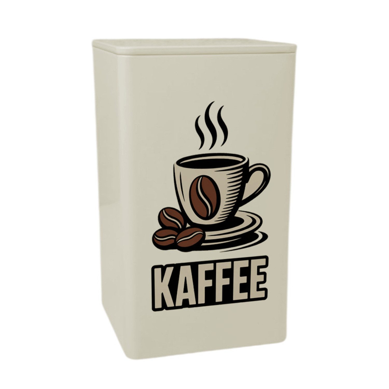speecheese Aufbewahrungsdose Retro Kaffee Design Dose 900ml für Kaffeeliebhaber