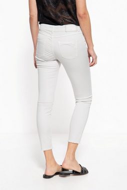 ATT Jeans Slim-fit-Jeans Leoni mit offenen Kanten