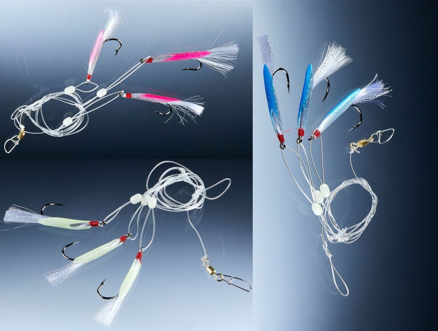 Balzer Kunstköder Balzer Dorsch- und Köhlersystem mit 3 Haken - Meeressystem